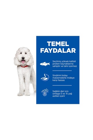 Hill's Science Plan Hipoalerjenik Yetişkin Orta Irk Somonlu Köpek Maması 12kg