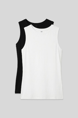 Tommy Life Slim Fit Basic O Yaka 2li Paket Siyah-beyaz Kadın Atlet - 97313 Siyah - Beyaz