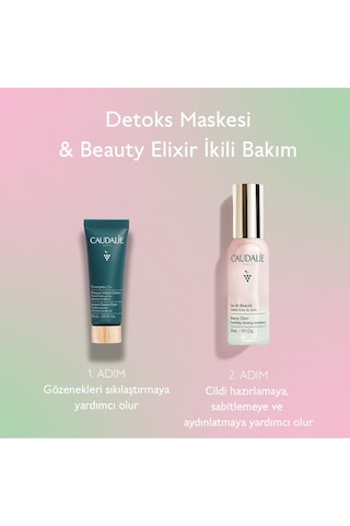 Caudalie Vinergetic C+ Maskesi 15 ML + Beauty Elixir 30 ML