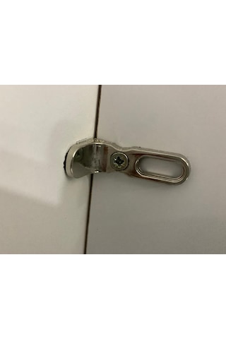 Dolap Arkalık Tutacağı Tırnak 8Mm Montaj Aparatı 10Lu Tüm Marka Ü