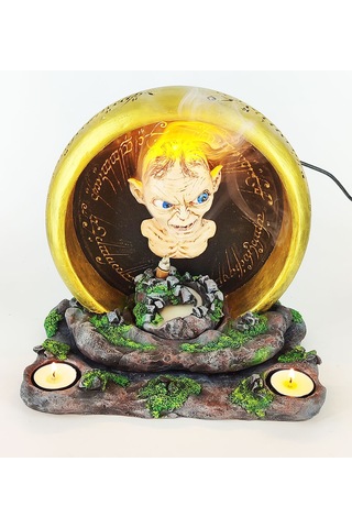 Güç Yüzüğü Gollum Geri Akış Tütsülük Ve Işıklı Mumluk