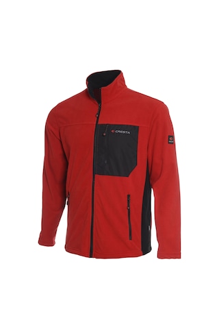 Cresta Outdoor Çift Renkli Mikro Polar Fermuarlı Erkek Ceket