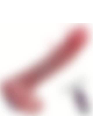 Pembe Tilki Uzaktan Kumandalı Hareketli Gerçekçi Dildo