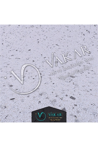 Vakar Premium Canli Siva Moonlight 23 2kg Paket BEYAZ ZEMiN GRi DESEN