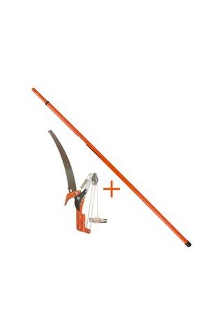 Meşem Yüksek Dal Budama Makası Seti İpli Testereli