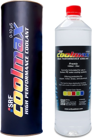 Srf Coolmax Bilgisayar Soğutma Sıvısı 1000ML Kristal Transpar