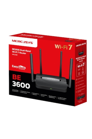Mercusys Mr25be Easymesh Uyumlu Be3600 Çift Bant Wi-fi 7 Router