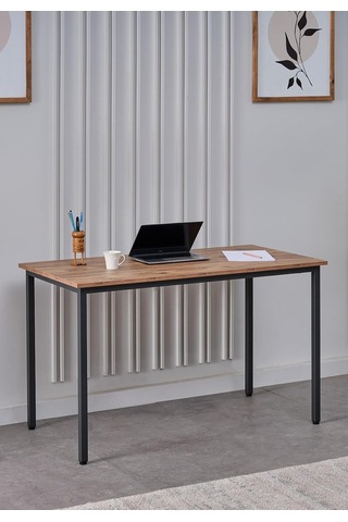 Arpelia Çalışma Masası 125x65 Cm Lava - Atlantik Çam Çok Renkli