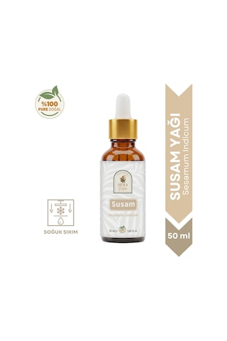 Susam Yağı 50 Ml %100 Doğal Saç Bakımı & Parlak Görünüm
