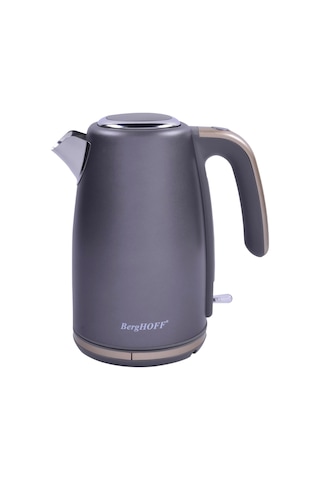Berghoff Gem Pearl 1.7 Litre Gri Gold Modern Su Isıtıcı