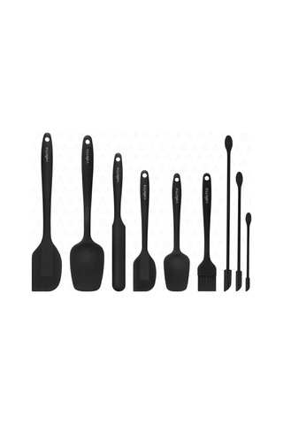 Vlt1170 Drongo 9'lu Spatula Set Siyah 0