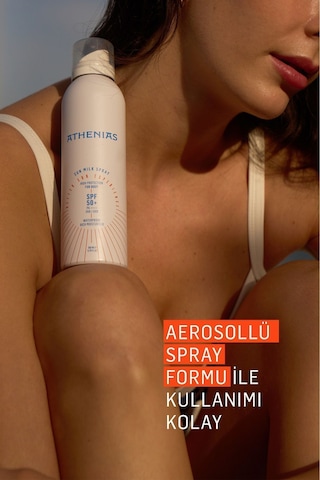 Athenias Sun Milk Sprey 200 Ml Yüksek Korumalı Güneş Kremi