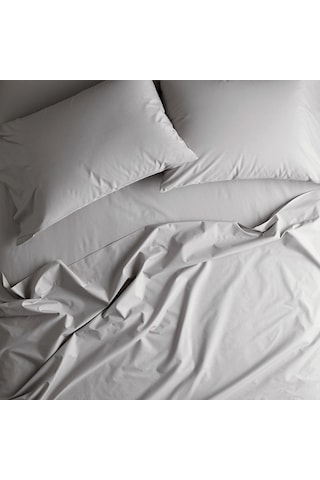 Prime Sleeks %100 Pamuk Yastık Kılıfı 2 Adet - Gri - 50x70cm Gri