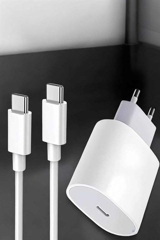 Şarj Aleti Apple Uyumlu iOS 15/15 Pro Max Uyumlu Şarj Adaptörü Ve Kablosu