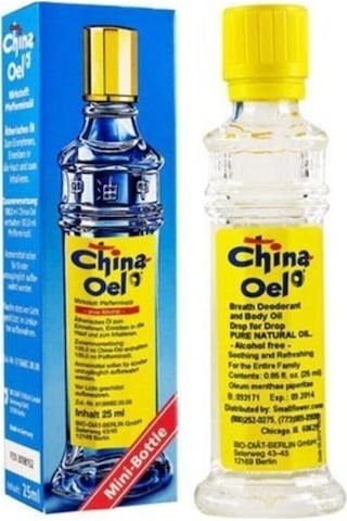 Çin Yağı 10 Ml. Chiana China Oel Oil Orta Boy Çin Yağı 10 ML