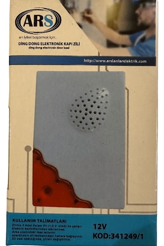 Ars 12v Ding Dong Elektronik Kapı Zili