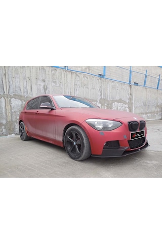 Bmw F20 Flaplı Ön Lip 2011-2014 Arası M Performance Parlak Siyah