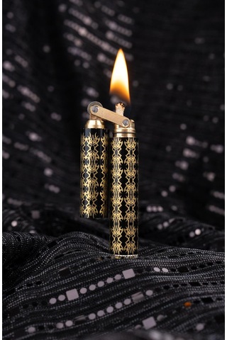 Caka Lighter İtalyan Desen Benzinli Çakmak - Ckl-001