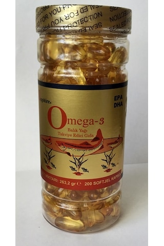 Sapphire Omega 3 1000 MG 200 Softgel