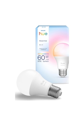 Lexroo Essential 8w E27 806 Lumen Renkli Akıllı Ampul A60-25.000 Saat Ampul Kullanım Ömrü Standart