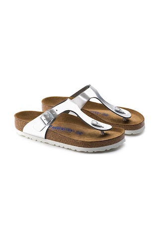 Birkenstock Gizeh Nl Kadın Terlik 1003674 Gümüş