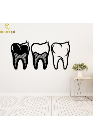 Dental Tasarım Diş Metal Tablo
