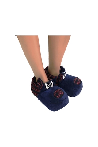 Cex Erkek Lacivert Hayvan Figürlü Köpekli Panduf Lacivert