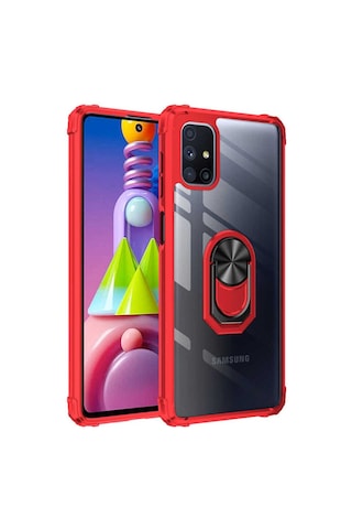 Galaxy M51 Kılıf Zore Mola Kapak Kırmızı