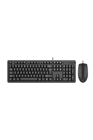 A4Tech KK-3330 Kablolu USB Multimedya Q Klavye Mouse Set
