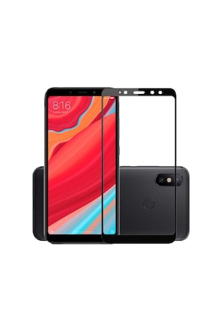 Xiaomi Redmi S2 Zore Kenarları Kırılmaya Dayanıklı Cam Ekran Koruyucu
