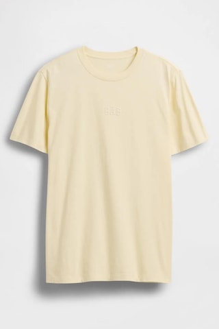 Gap Erkek Everyday Soft Mini Logo Detaylı Sarı T-shirt-14307