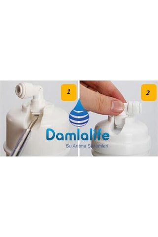 Gümüş Iyonlu Coconatlı Nano Antibakteriyal Post Carbon Filtre