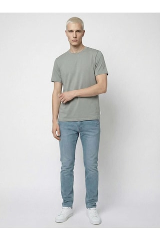 Erkek T-shirt Lf2042926 Yeşil