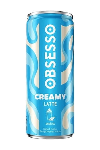 Obsesso Creamy Vanilya Latte 250 Ml X 8 Adet Hazır