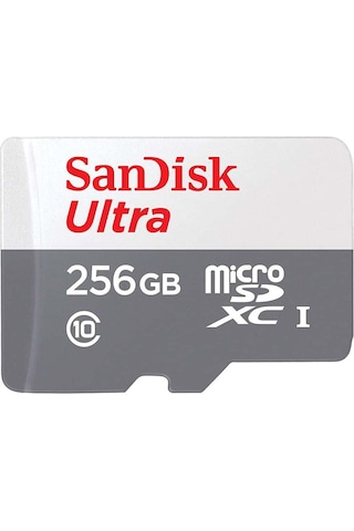 Sandisk Ultra 256GB 100MB/S Microsdxc Uhs-I Hafıza Kartı SDSQUNR-