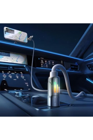 Ollevra 4'ü 1arada 240w Şarj Kablosu Hızlı Şarj Etme Özellikli Bir Ucu Type-c Ve Usb-a Diğer Ucu Type-c Ve Lightning Uçlu