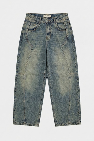 it's basic Kadın T.kot Rengi 4w5-85 Barrel Fit Cep Detaylı %100 Koton Tasarım Denim Jean