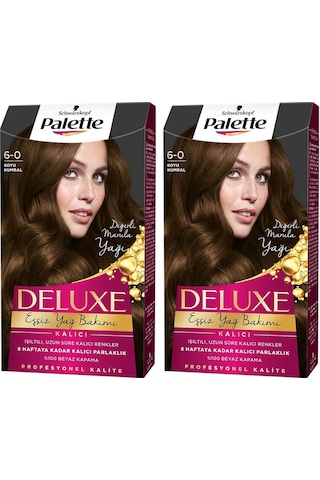 Palette Deluxe 6 - 0 Koyu Kumral X 2 Adet Saç Boyası