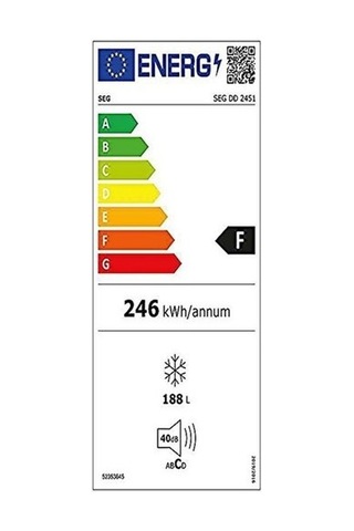 Seg DD 2451 100 L 6 Çekmeceli Dikey Derin Dondurucu
