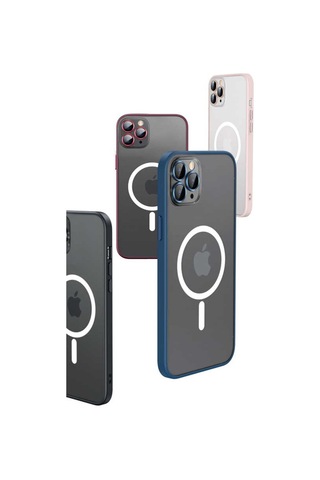 Apple Uyumlu iPhone 11 Pro Max Kılıf Zore Mokka Wireless Kapak