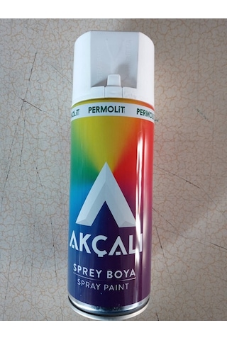 Akçalı 601-tampon Beyaz Sprey Boya 400 ML
