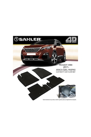 Peugeot 3008 Paspas Sahler 4.5D Havuzlu 2016-  Sonrası