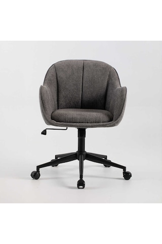 Milano Çalışma Koltuğu - Koyu Vizon 60x80-88x62 Cm Vizon