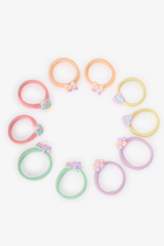 Penti Kız Çocuk Elastic 10lı Toka Çok Renkli