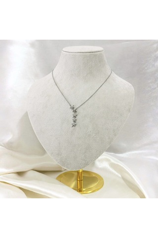 Star Y Kolye Silver Gold
