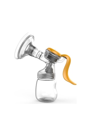 Doopser Dsp-856 Manuel Göğüs Pompası Tek Elle Göğüs Pompası Süt Emzirmek İçin 150ml Süt Şişesi 110 Geniş Açı Silikon Göğüs Kalkanı