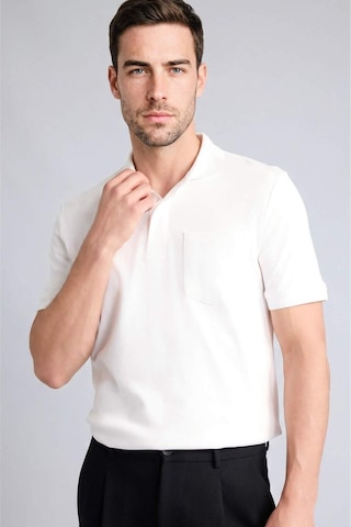 Defacto %100 Pamuk Polo Tişört G2608ax26spwt32 Beyaz-wt32