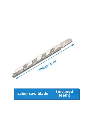 Symbee Elektrikli Gergi Testere İçin Elmas Kaplı Eğim Dişli Testere Bladesi - Mermer, Seramik Tuğla Kesim İçin Özel Dayanıklı Kesici Alet