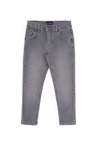 U.s. Polo Assn. Erkek Çocuk Gri Pantolon Jean 50316704-dn0025 Grey