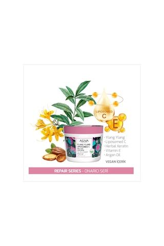 Agiva Ylang Ylang Liposom C Saç Bakım Maskesi 300 Ml - Onarıcı & Bitkisel Bakım